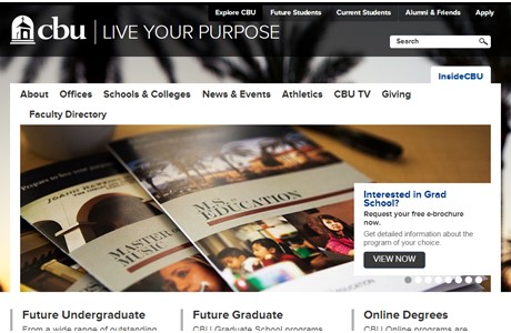 California Baptist University Website