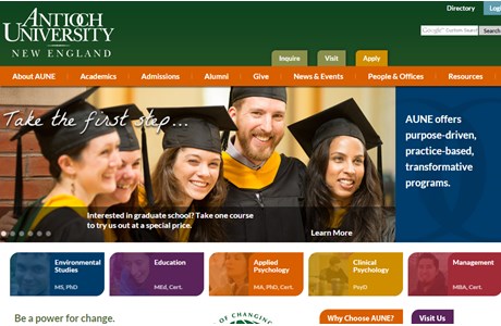 Antioch University New England Website