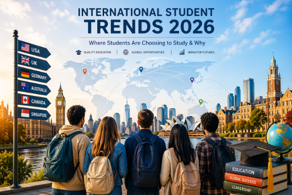 International Student Trends in 2026: Where Students Are Choosing to Study & Why