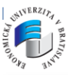 University of Economics in Bratislava Logo