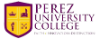 Perez University College Logo