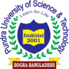 Pundra University of Science and Technology Logo