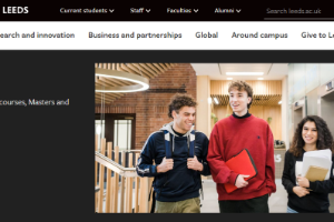 University of Leeds Website