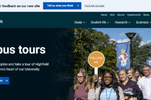 University of Southampton Website