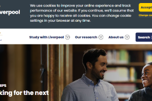 University of Liverpool Website