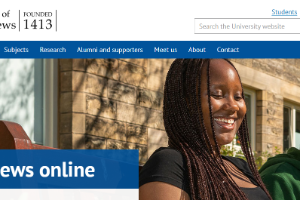 University of St Andrews Website