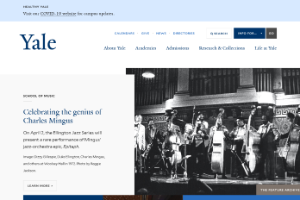 Yale University Website