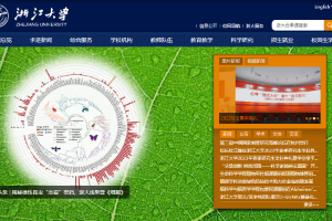 Zhejiang University Website