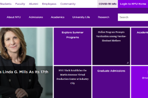 New York University Website