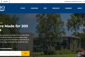 Heriot-Watt University Website
