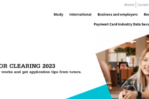 Manchester Metropolitan University Website