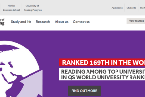 University of Reading Website