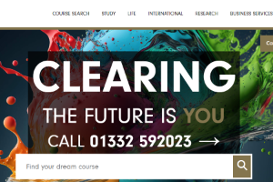 University of Derby Website
