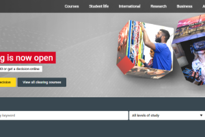 Staffordshire University Website
