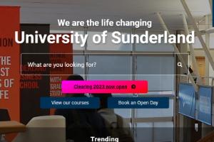 University of Sunderland Website