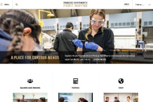 Purdue University Fort Wayne Website