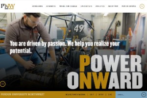 Purdue University Northwest Website