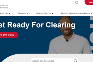 University of Bedfordshire Website