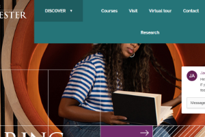 The University of Winchester Website