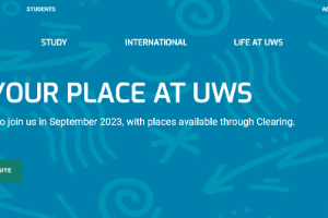 University of the West of Scotland Website