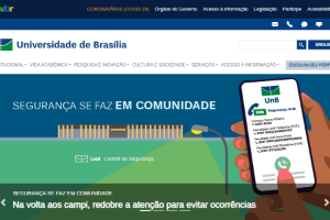 University of Brasília Website