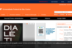 Federal University of São Carlos Website