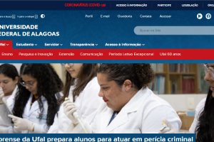 Federal University of Alagoas Website