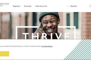 Buckinghamshire New University Website