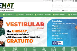 Mato Grosso State University Website