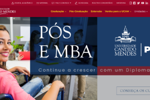 Cândido Mendes University Website