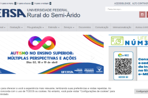Federal Rural University of the Semi-Árido Website