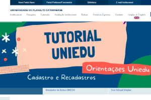 University of the Catarina Plateau Website