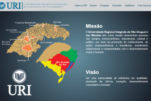 Regional Integrated University of Upper Uruguai and Missions Website