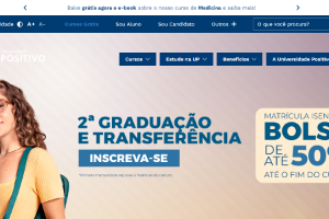 Positivo University Website