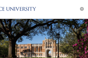Rice University Website