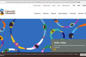 University of Manitoba Website