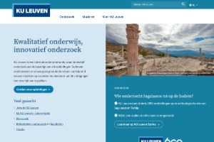 KU Leuven Website
