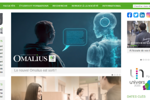 University of Namur Website