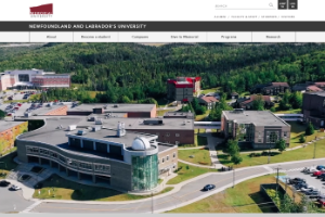 Memorial University of Newfoundland Website