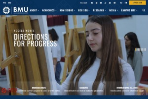 Baku Engineering University Website