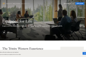 Trinity Western University Website