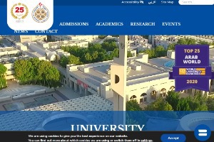 University of Bahrain Website