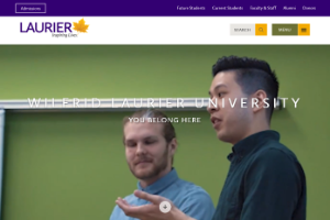 Wilfrid Laurier University Website