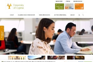 University of Cyprus Website
