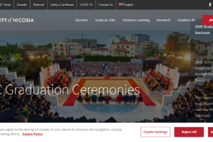 University of Nicosia Website