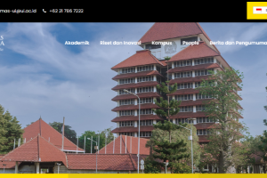 University of Indonesia Website