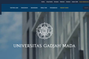 Gadjah Mada University Website