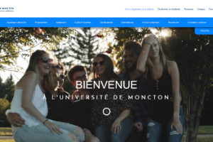 University of Moncton Website