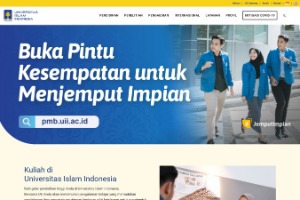 Islamic University of Indonesia Website