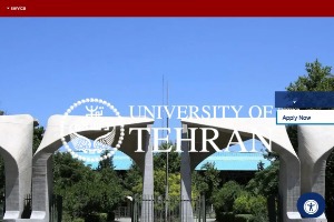 University of Tehran Website